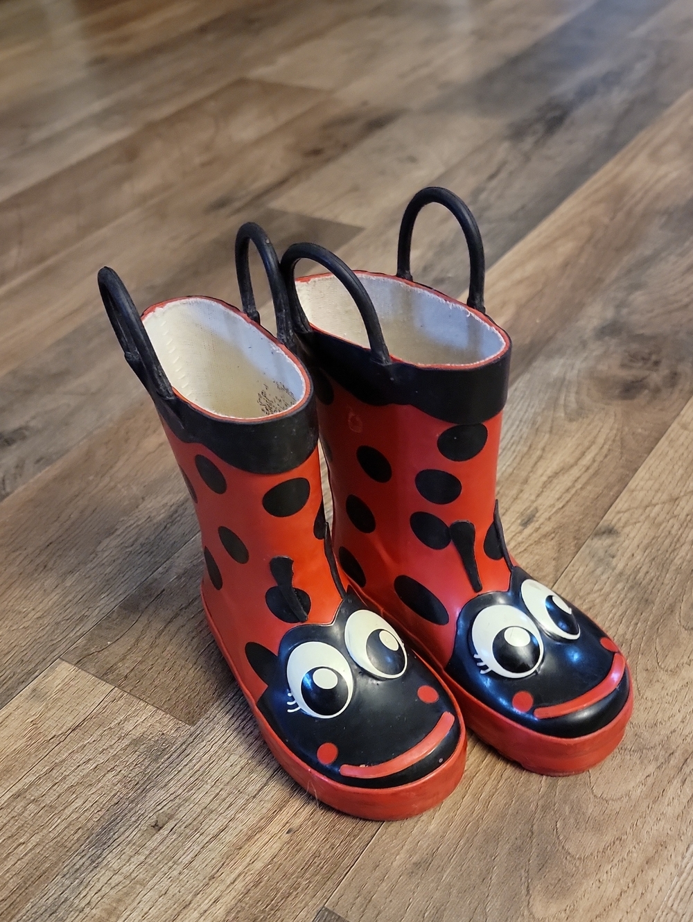 Western Chief Toddler Ladybug Rain & Snow Boots - Red and Black